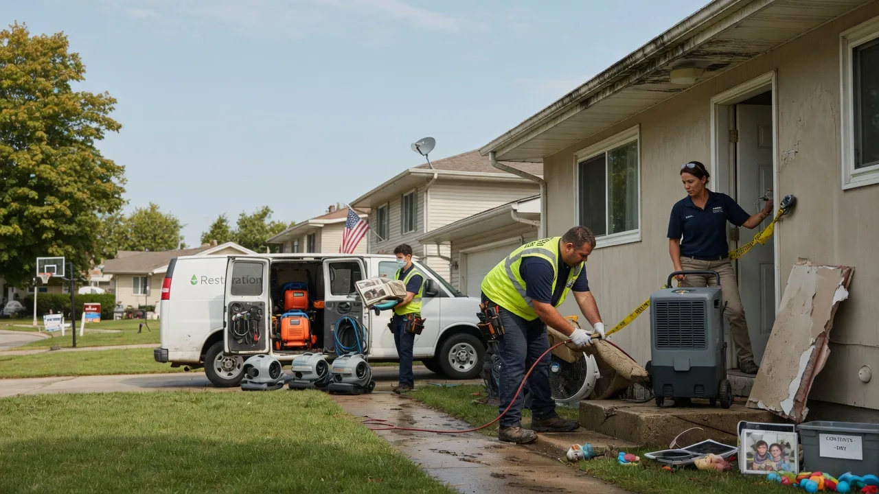 Water Damage Restoration in Montgomery, LA near me